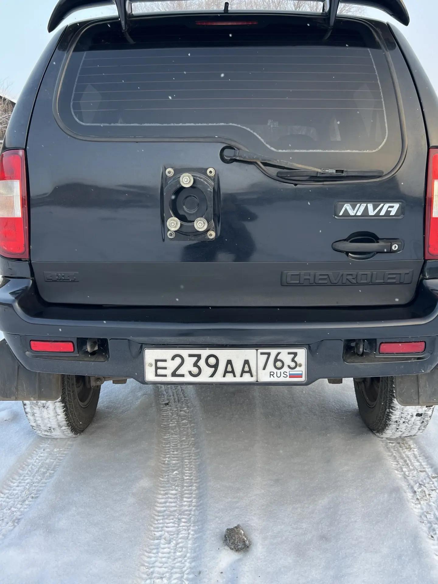 Накладка низа двери задка Chevrolet NIVA (до 2009 г.в.) ООО "Автостайл"