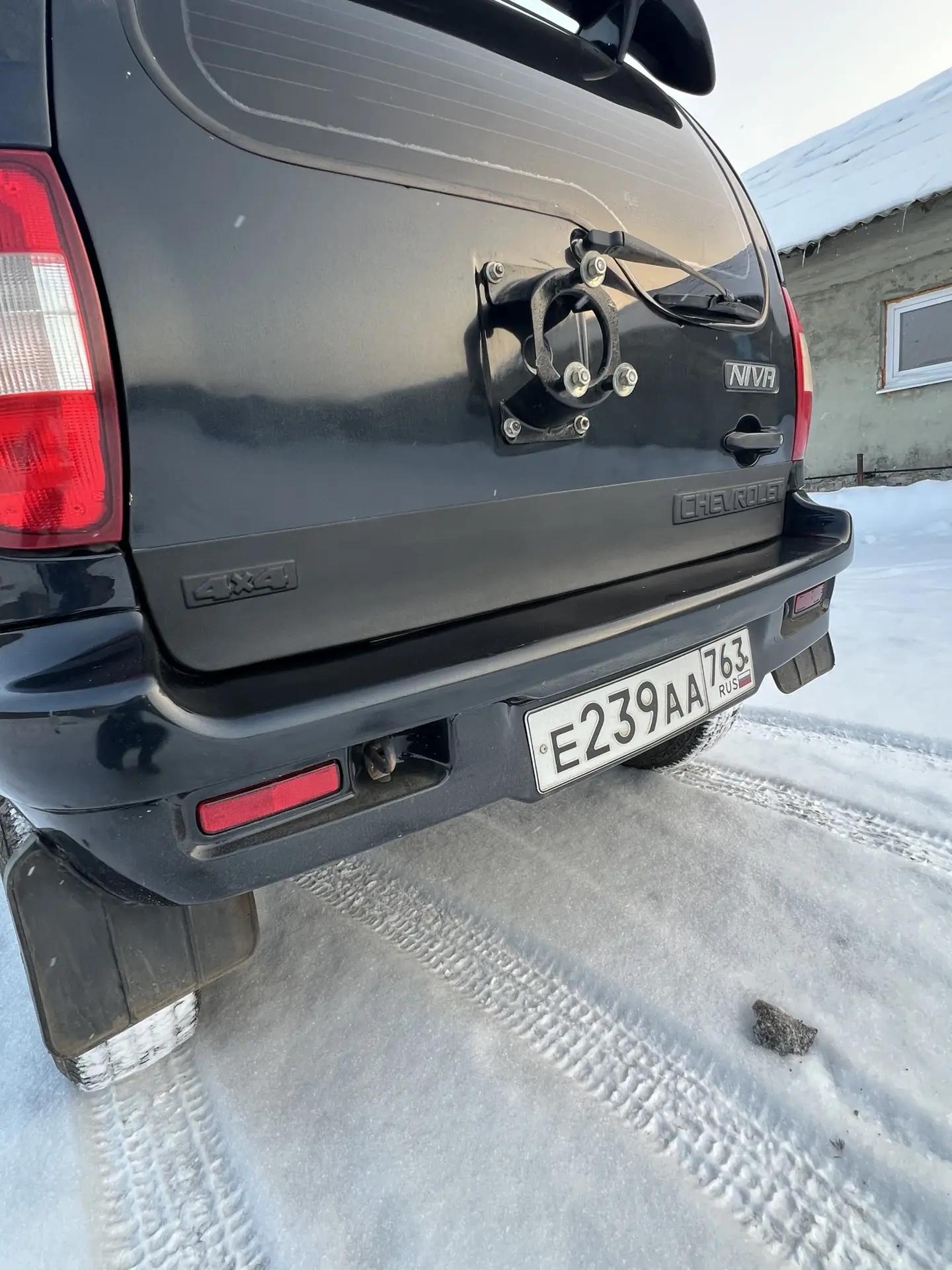 Накладка низа двери задка Chevrolet NIVA (до 2009 г.в.) ООО "Автостайл"