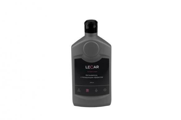 Автошампунь с полирующим эффектом LECAR 550 мл. (флакон)