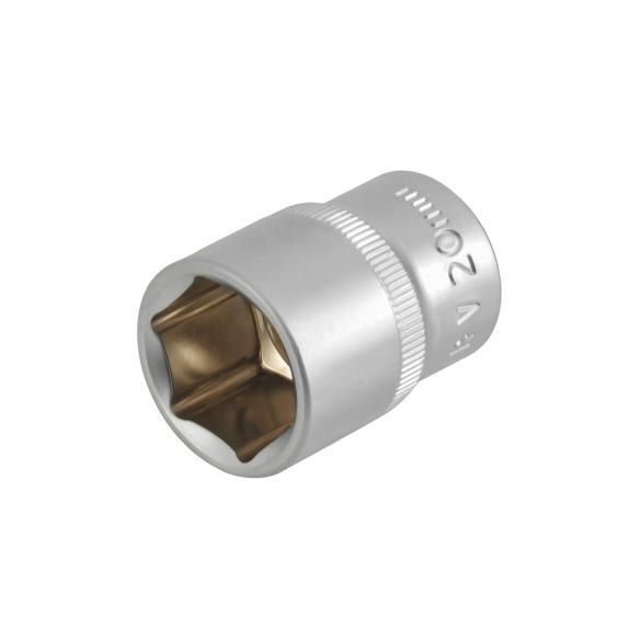 Торцевая головка 1/2" 20 мм. (хром-ванадий)